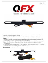QFX CAM-3 Manual de usuario