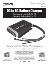 Wagan 7410, 7411 DC to DC Battery Charger Manual de usuario