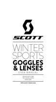 SCOTT Winter Sports Manual de usuario