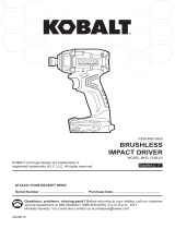 Kobalt KID 124B-03 Manual de usuario