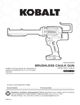 Kobalt KCG 124B-03 Manual de usuario