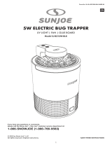 sunjoe SJ-BZ15W-BLK Manual de usuario