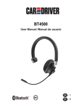 Car and Driver BT4500 Wireless Headphone Manual de usuario