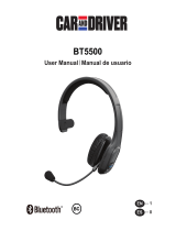 Car and Driver BT5500 Wireless Headphone Manual de usuario