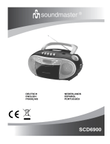 Soundmaster SCD6900 Manual de usuario