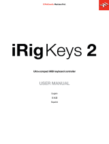 IK Multimedia iRig Keys 2 Manual de usuario