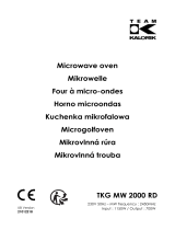 Team Kalorik TKG MW 2000 RD Manual de usuario