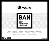 NGS BAN 90W Notebook Charger Manual de usuario