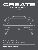 Create Pizza Maker Pro Gas Portable Oven Manual de usuario