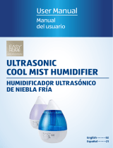 Easy Home Crane ULTRASONIC Cool Mist Humidifier Manual de usuario