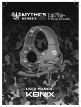 KONIX Mythics Nemesis Manual de usuario
