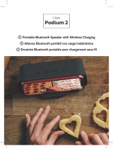 i-box WJ202B Podium2 Portable Bluetooth Speaker Manual de usuario