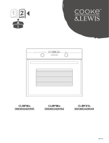 Castorama CLCSB60 60L silver Fan oven Cooke Manual de usuario