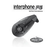 Interphone F5S Manual de usuario