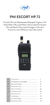 PNI HP72 Escort HP 72 Portable CB Radio Manual de usuario