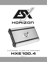 Horizon HXE100.4 Manual de usuario