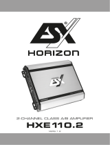 Horizon HXE110.2 Manual de usuario