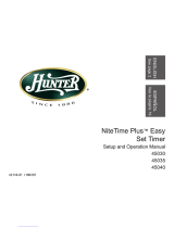 Hunter 45030 Manual de usuario