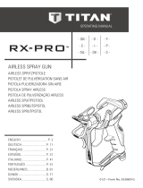 Titan RX-Pro Manual de usuario