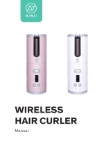 Sinji Wireless Hair Curler Manual de usuario
