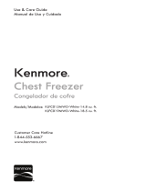 Kenmore KLFCO15MWD Manual de usuario