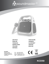 Soundmaster KCD50 Manual de usuario