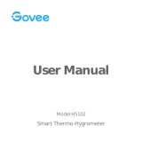 Govee H5102 Manual de usuario