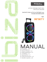 Ibiza Active, Portable Party Box Manual de usuario