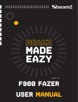 Beamz F900 Manual de usuario
