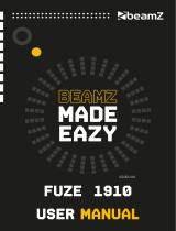 Beamz FUZE 1910 Manual de usuario