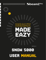 Beamz SNOW5000 Manual de usuario