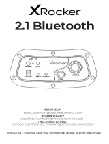 X-Rocker 2020003 2.1 Bluetooth Gaming Chair Manual de usuario
