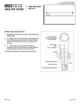 Uline H-285 Table Top Cutter Manual de usuario