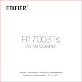 EDIFIER R1700BTs Manual de usuario