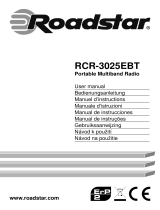 Roadstar RCR-3025EBT Manual de usuario