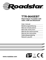 Roadstar TTR-9645EBT Manual de usuario