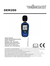 Velleman DEM200 Manual de usuario