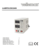 Velleman LABPS1502AN Manual de usuario