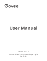Govee H61C3 Manual de usuario