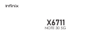 Infinix X6711 Manual de usuario
