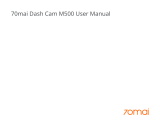 70mai M500 Manual de usuario