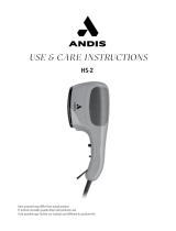 Andis HS-2 Manual de usuario