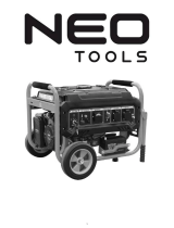 NEO TOOLS NEO-TOOLS 04-730 Gasoline Generator Manual de usuario
