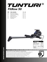 Tunturi FitRow 50 Rowing Machine Manual de usuario
