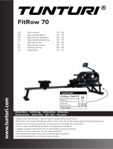 Tunturi FitRow 70WTR Manual de usuario