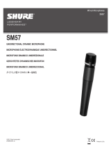 Shure SM57 Manual de usuario