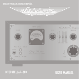 Ashdown Engineering Interstellar 600 Guy Pratt Signature Bass Amplifier Manual de usuario
