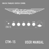 Ashdown CTM 15 Manual de usuario