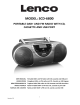 Lenco SCD-6800 Manual de usuario