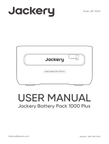 Jackery JBP-1000A Manual de usuario